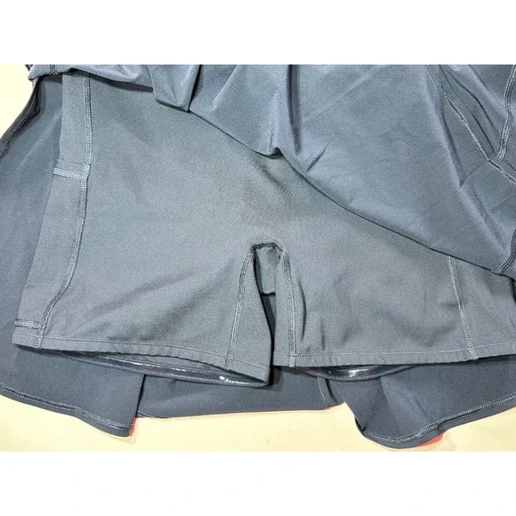 Spanx The Get Moving Skort Skirt Womens XL Navy Pickleball Golf Travel - Picture 3 of 7